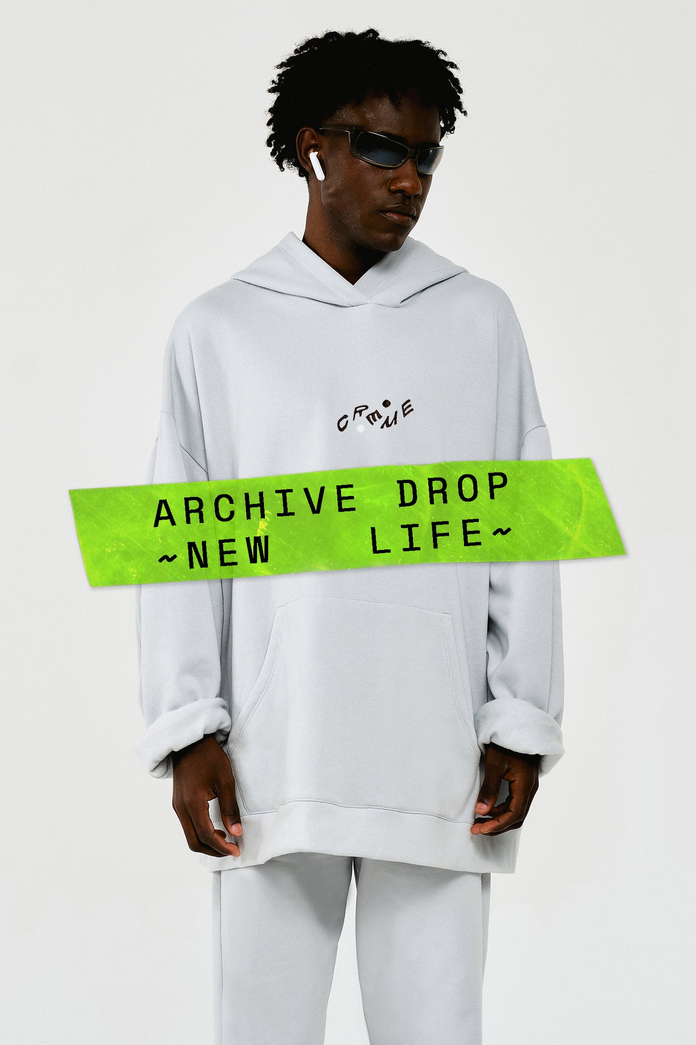 Sweatshirt Moletom Oversized Capuz Éter "Yin-Yang"