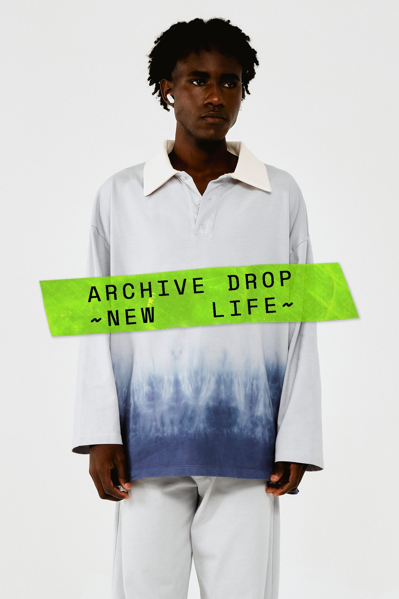 Camisa Polo Manga Longa Éter