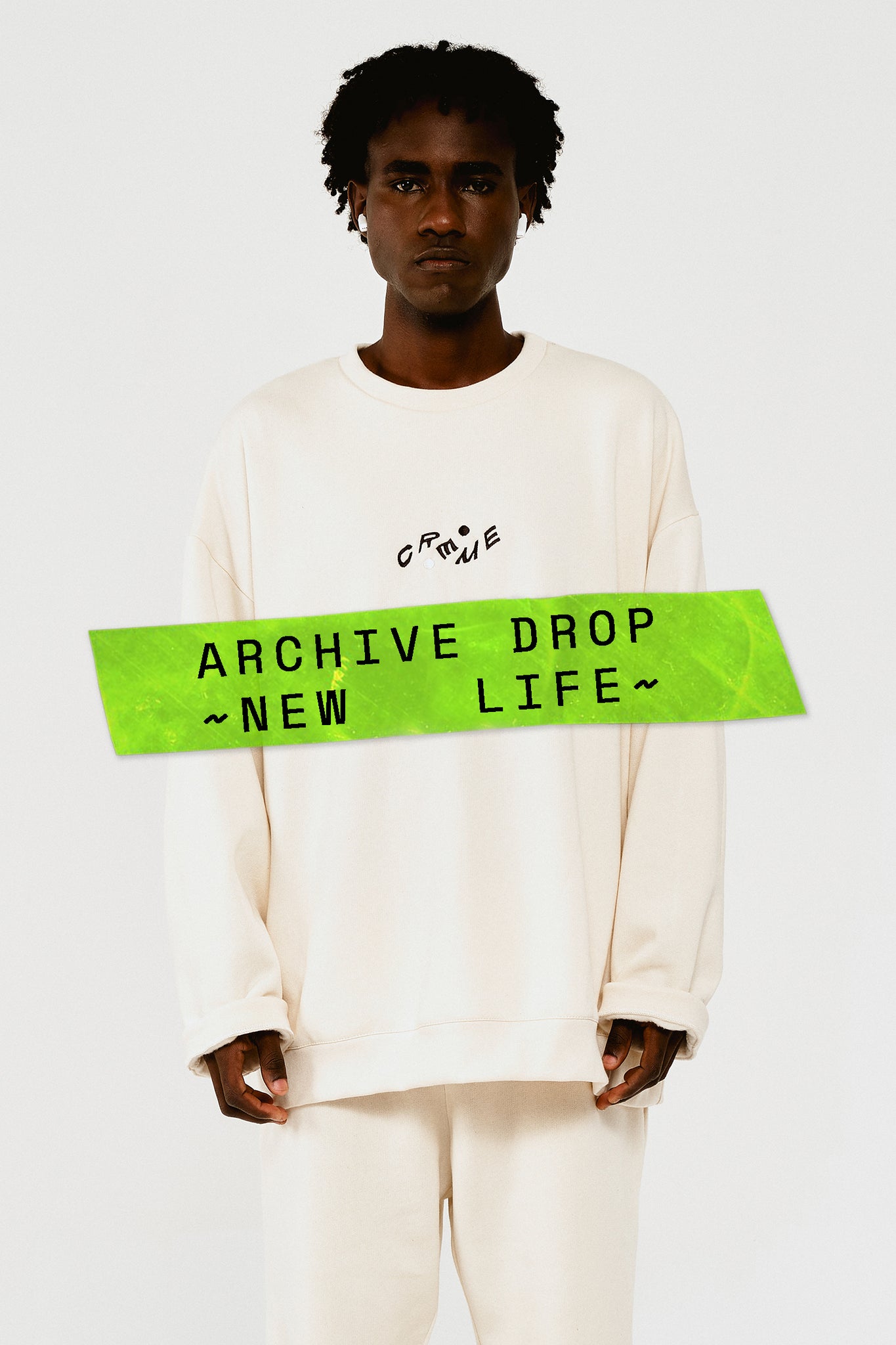 Sweatshirt Moletom Off-White "Yin-Yang"