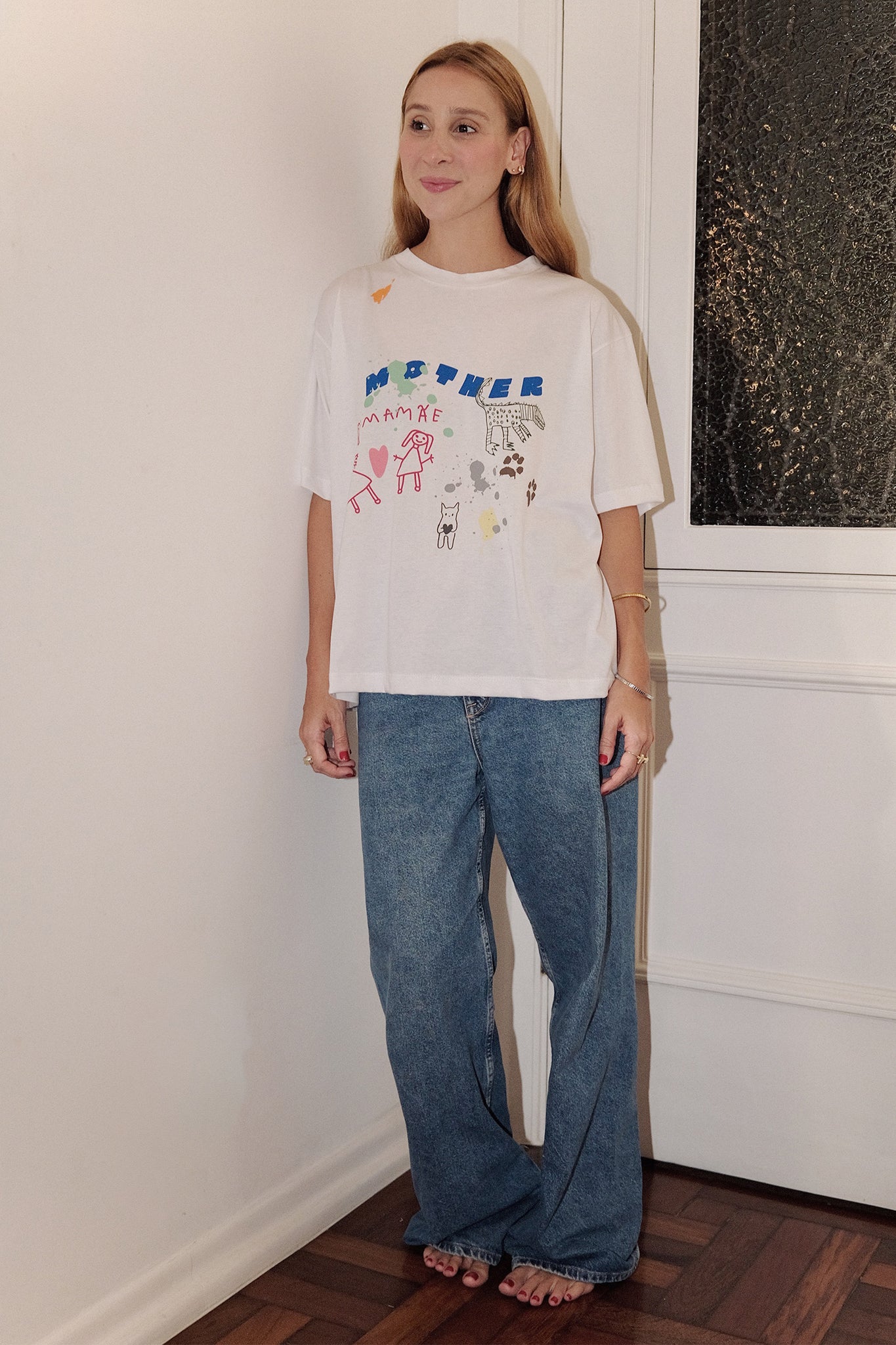 Camiseta MOTHER – CREME