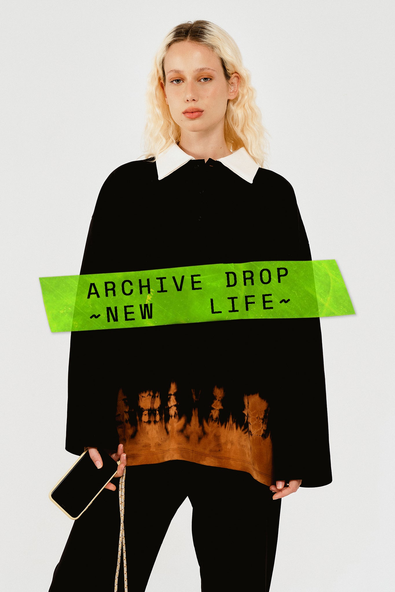 Camisa Polo Manga Longa Preta