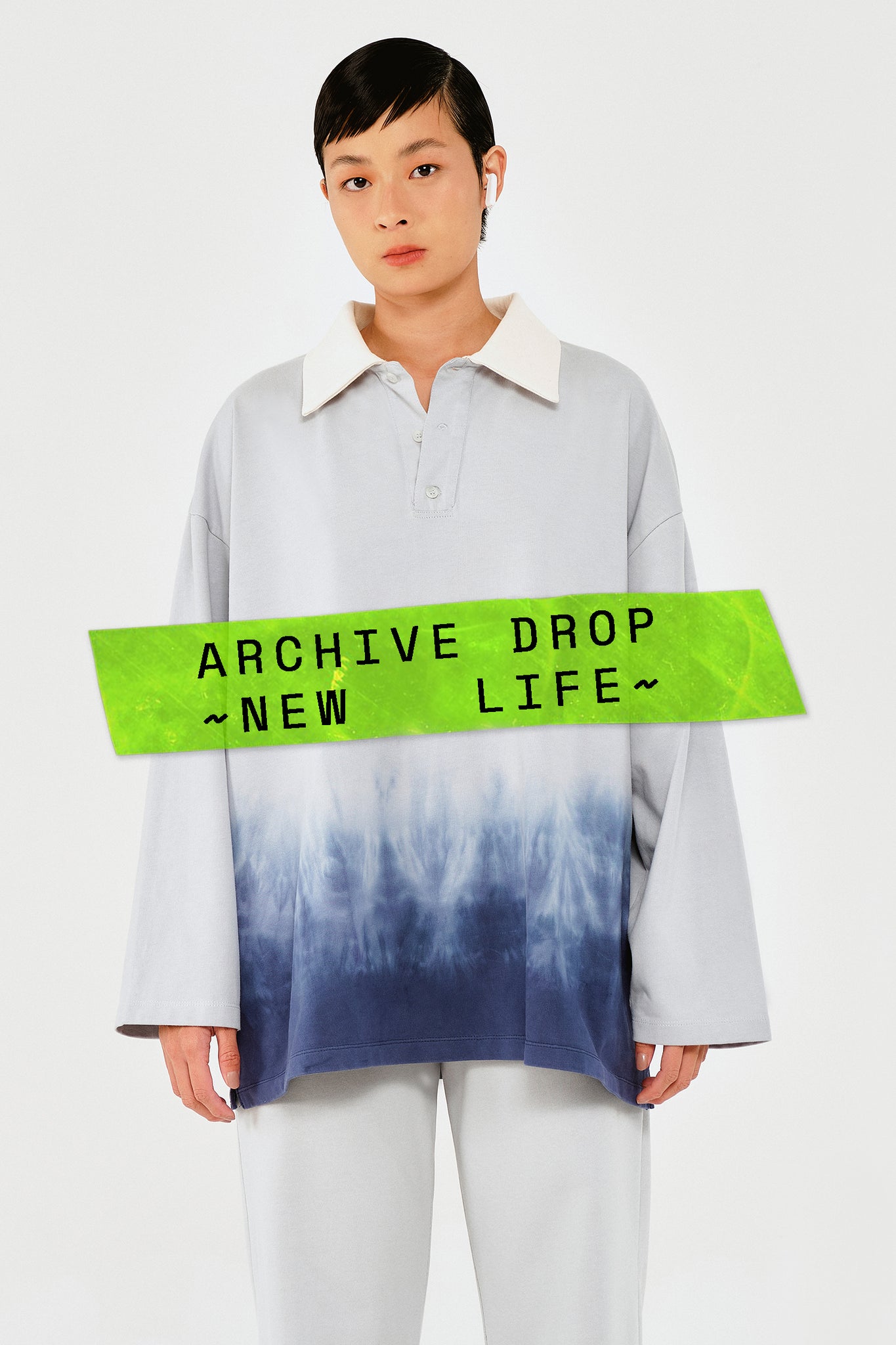 Camisa Polo Manga Longa Éter